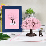 Lover Cherry tree Tarjetas 3D by malltor sold by malltor