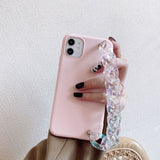 gray Funda de pulsera fluorescente para iPhone by malltor sold by malltor